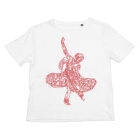 Indian Classical Dance - Kathak Kids T-Shirt