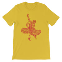 Indian Classical Dance - Kathak Unisex Short Sleeve T-Shirt